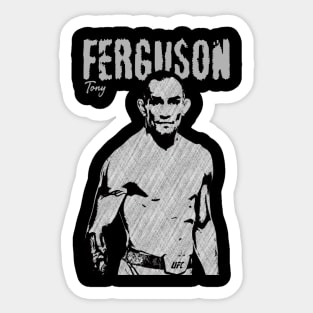 tony ferguson Sticker